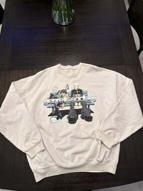 MGK Machine Gun Kelly Anime Crewneck Genre Sadboy Size 2XL